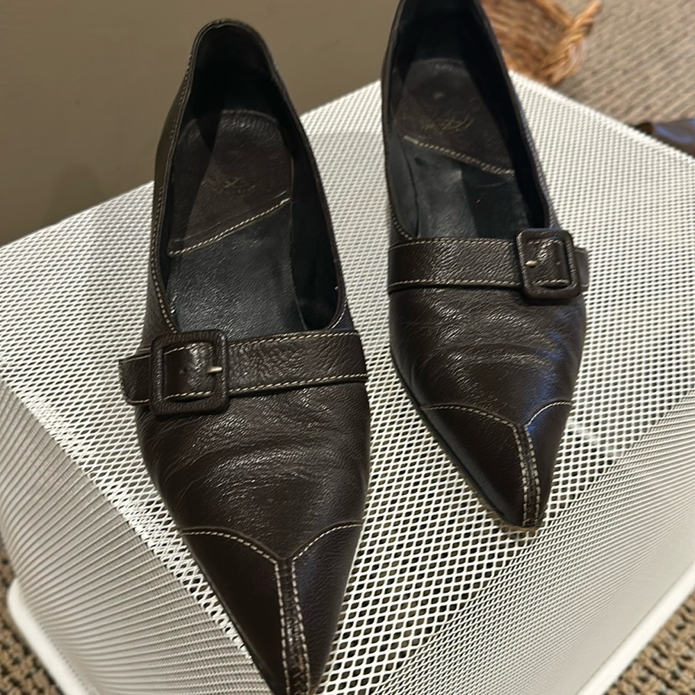 Vintage ESPACE kitten heels